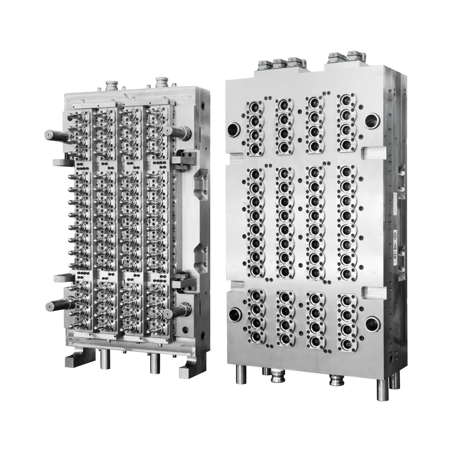 64 -Cavity 38 Neck Pet Preform Mold ກັບປະຕູຮົ້ວ Valve